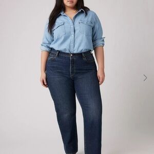LEVI’S 501® ORIGINAL WOMEN'S JEANS (PLUS SIZE) - NWT - 18W